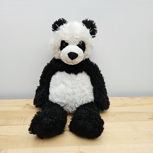 Gund Panda Bear Stuffed Animal Soft Plush 19” With Tag Black White - Picture 1 of 5